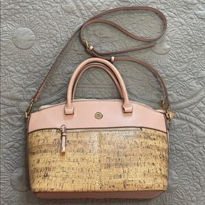 *4 for $10* Anne Klein Pink and Tan Women's Purse